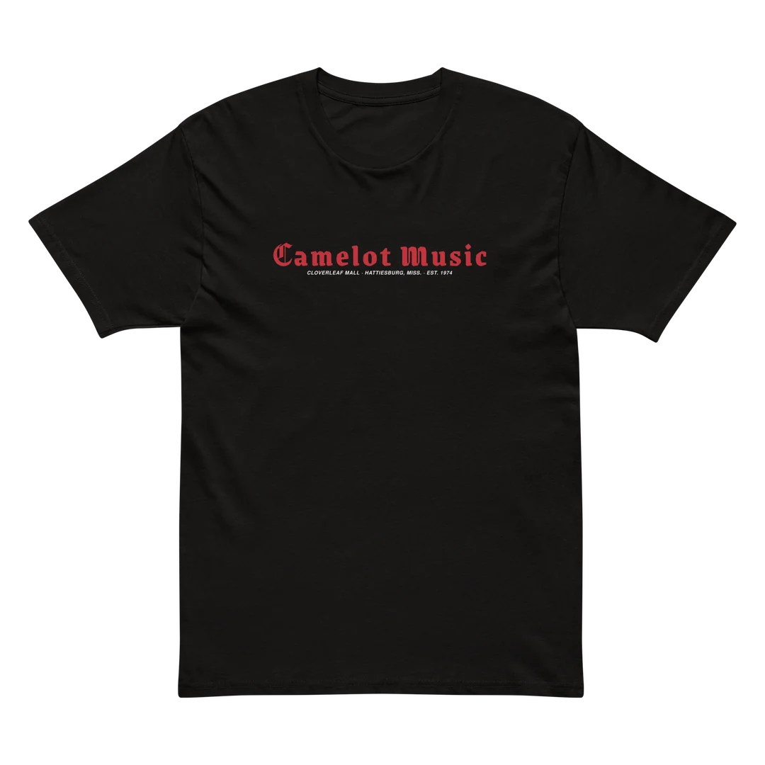 Camelot Music Cloverleaf Sign Tee (Black)