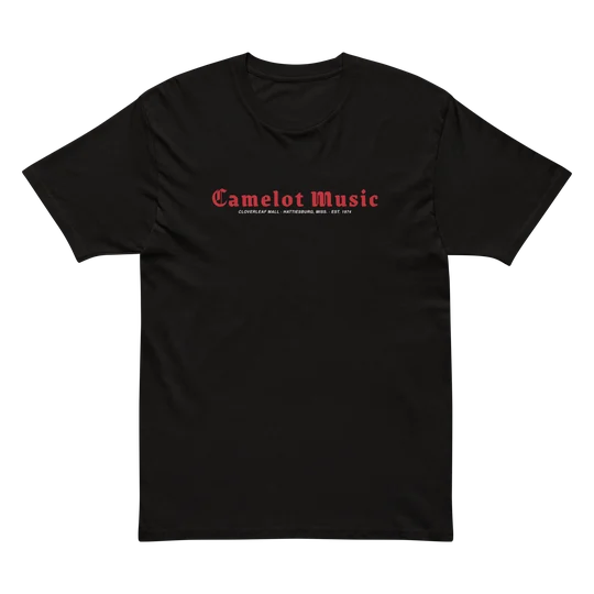 Camelot Music Cloverleaf Sign Tee