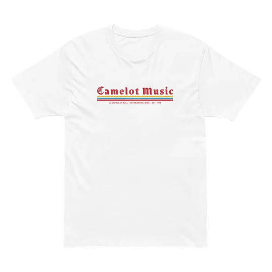 Camelot Music Tri-Stripe Tee
