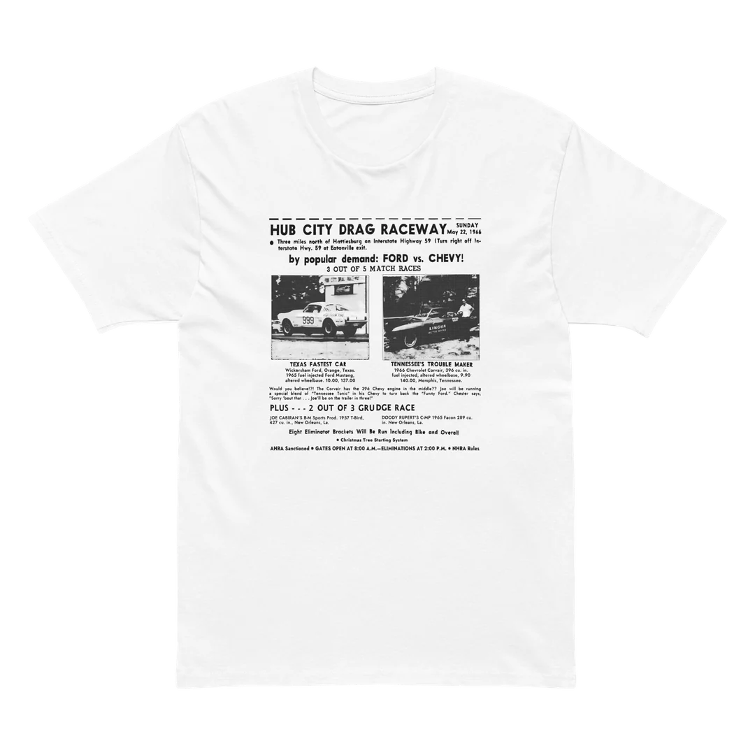 Hub City Drag Raceway Tee