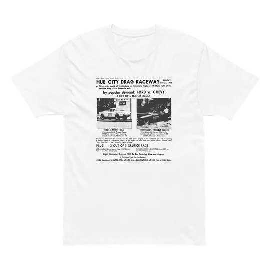Hub City Drag Raceway Tee